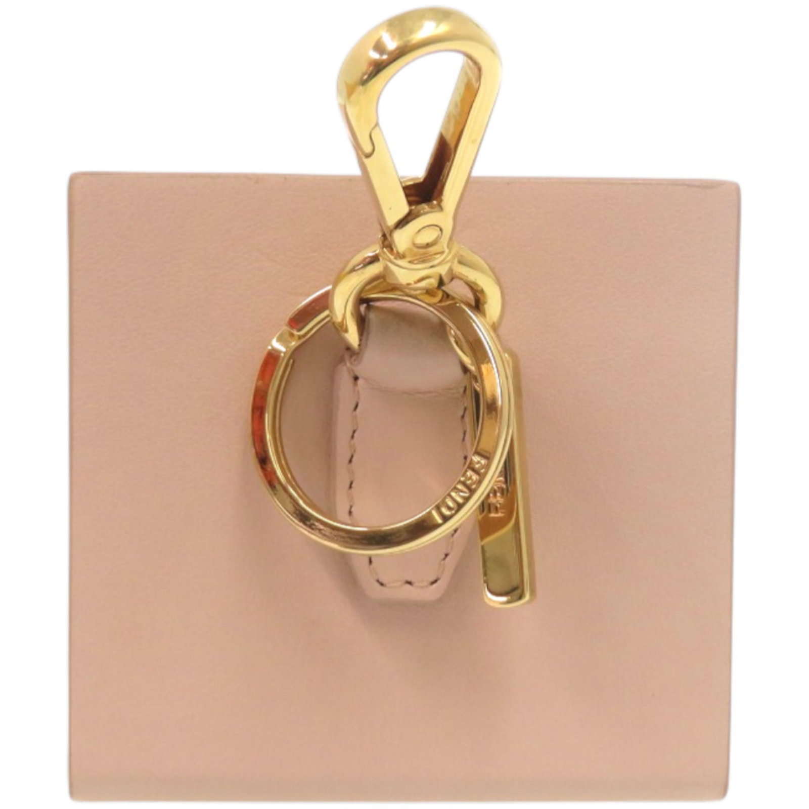 Fendi leather keyring - 3