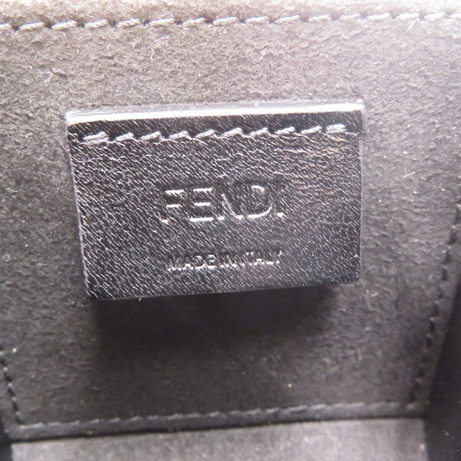 Fendi leather keyring - 7