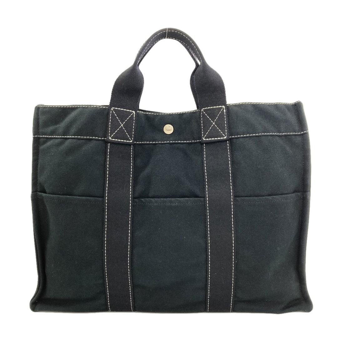 Canvas Hermes handbag deville mm - 2