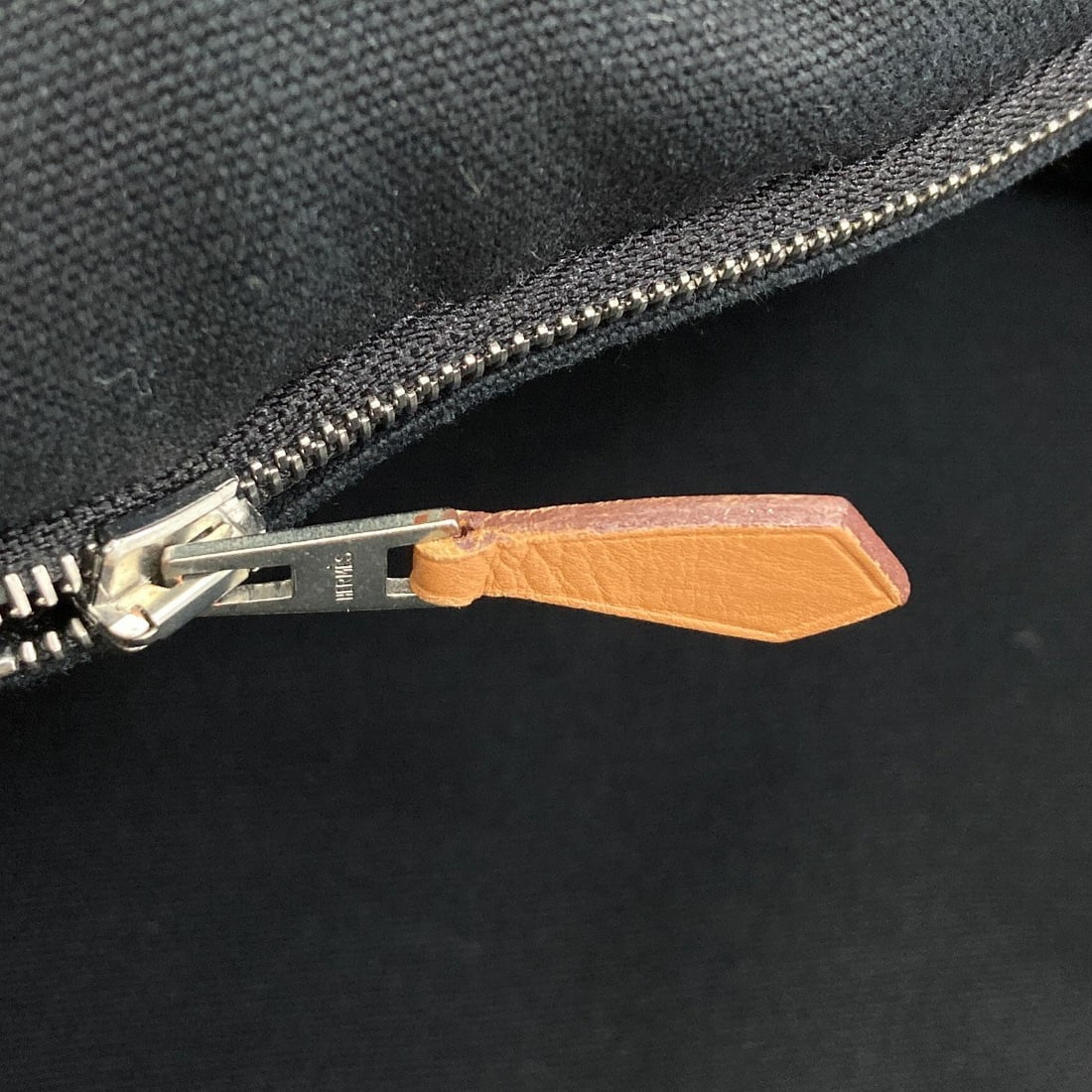Canvas Hermes handbag deville mm - 9