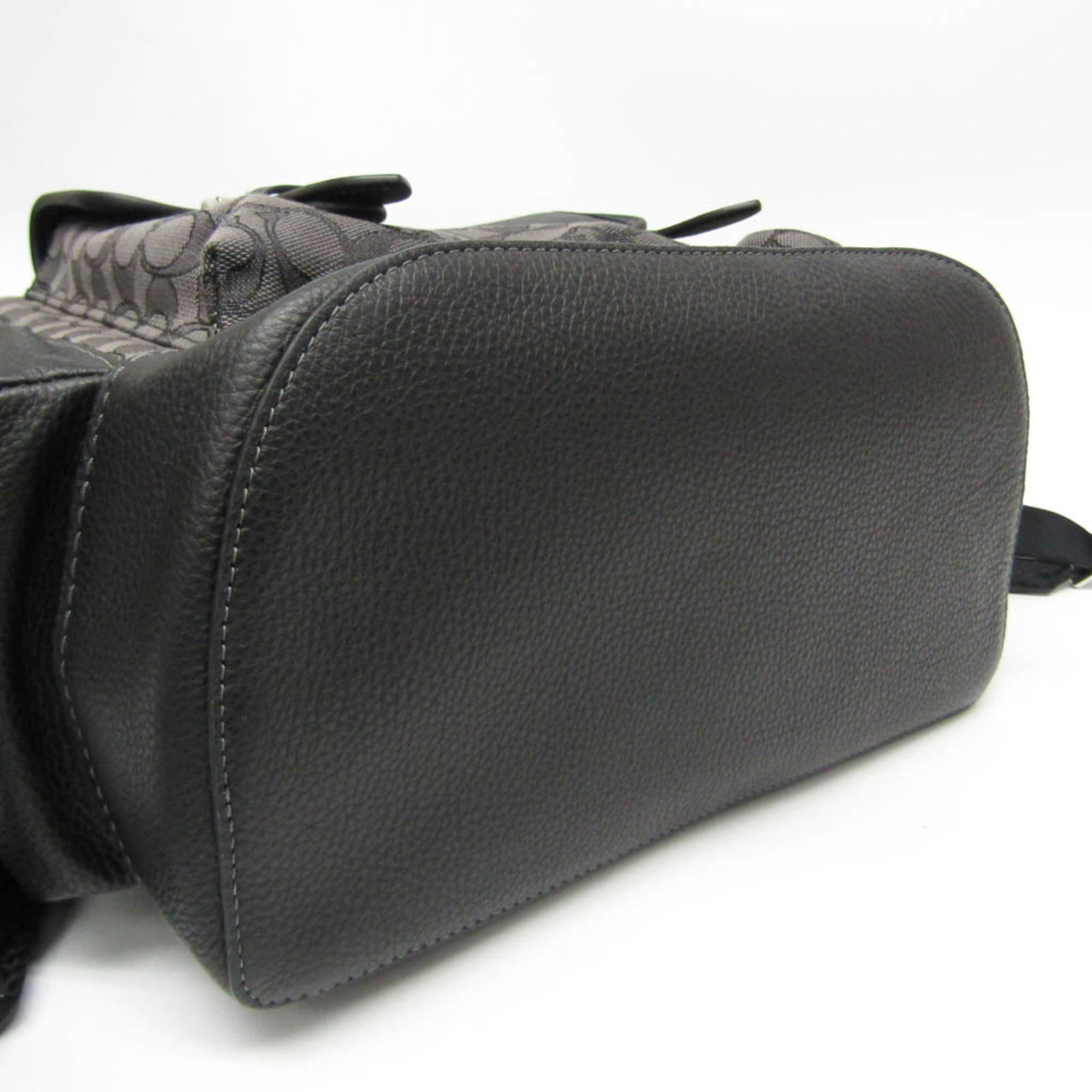 PVC Leather Coach Backpack - 5
