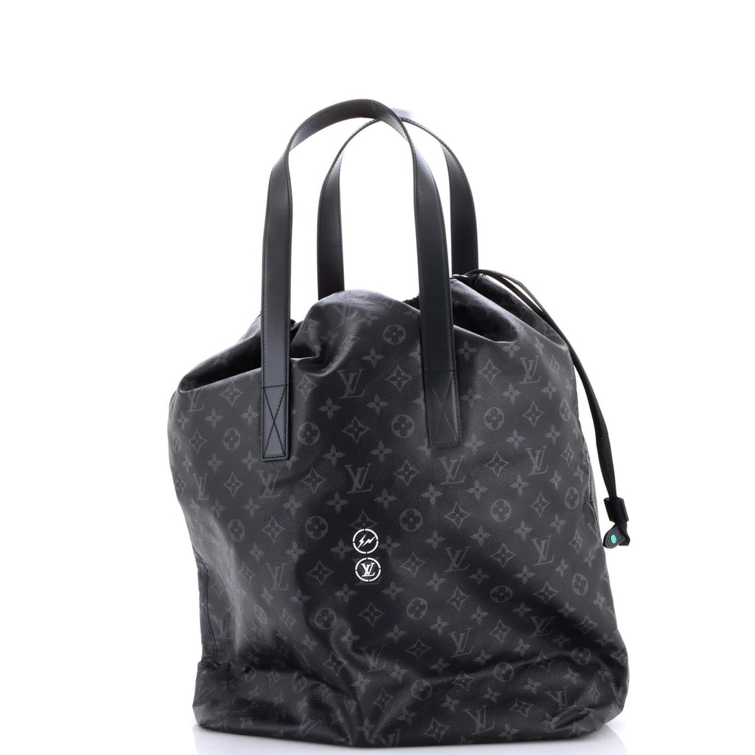 Cabas Light Drawstring Bag Monogram Canvas Louis Vuitton Flash Fragment Eclipse - 4