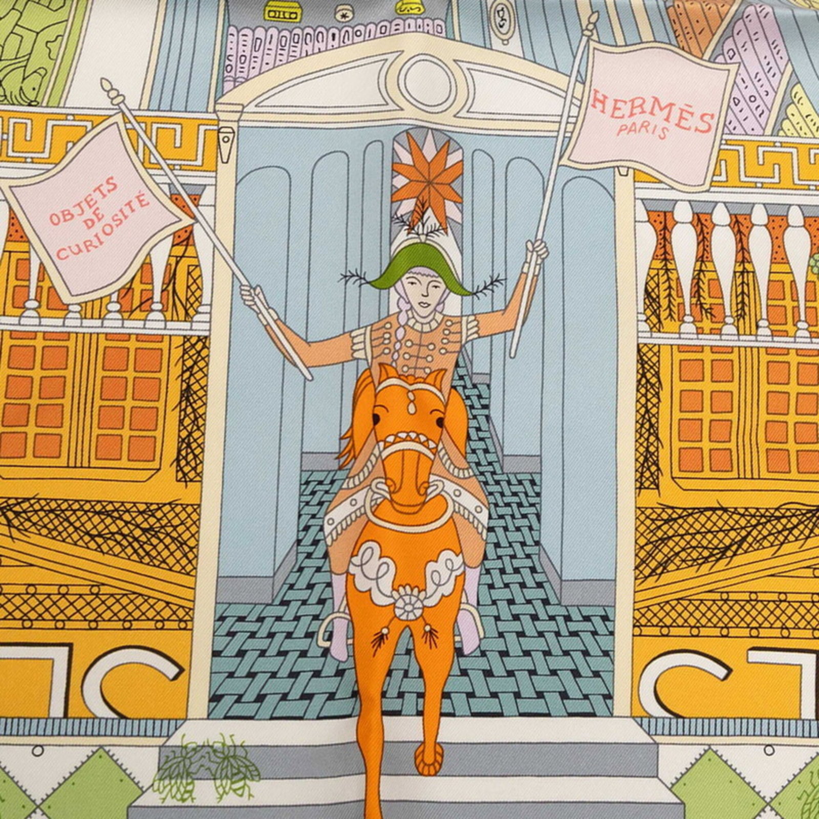 Hermes silk scarf - 3