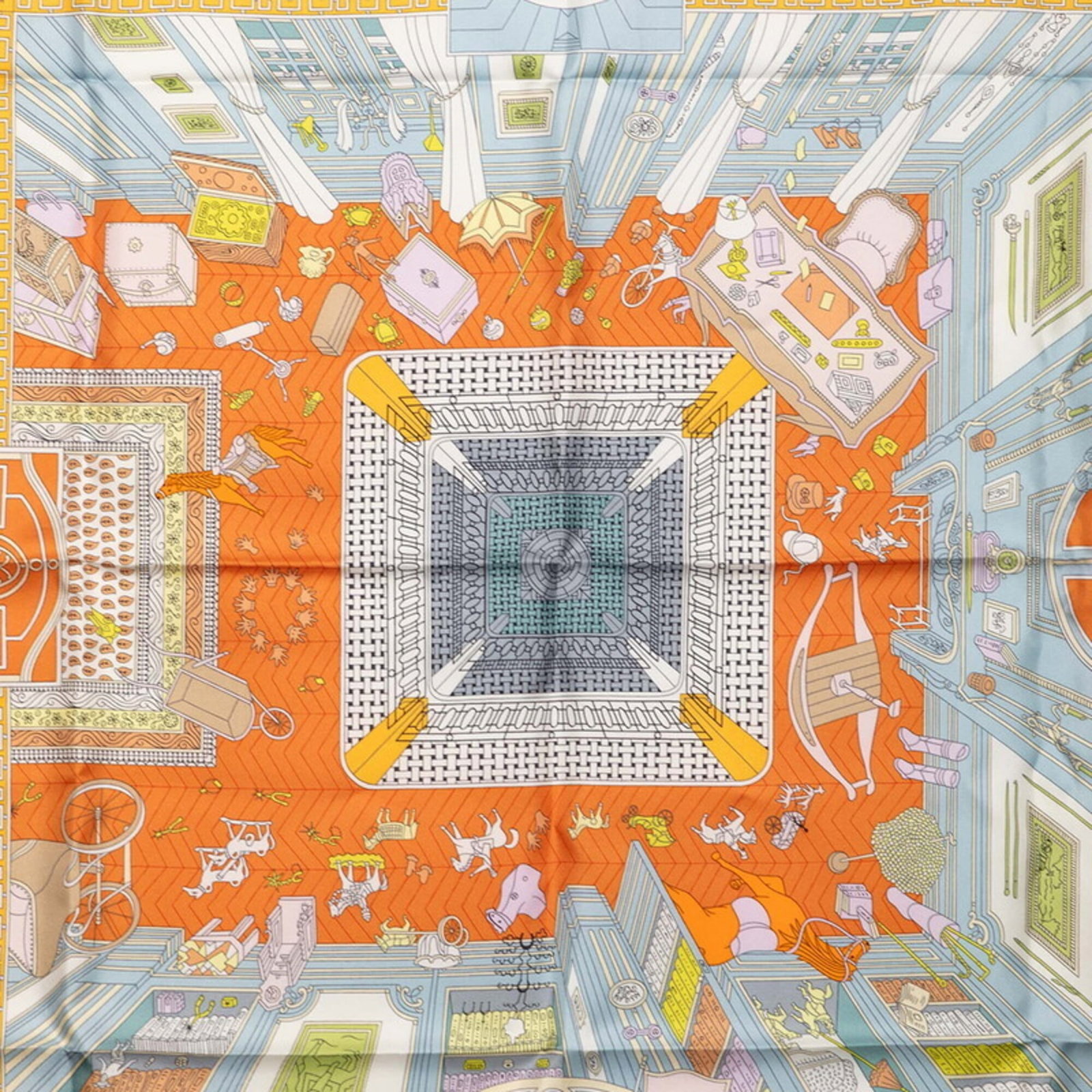 Hermes silk scarf - 4