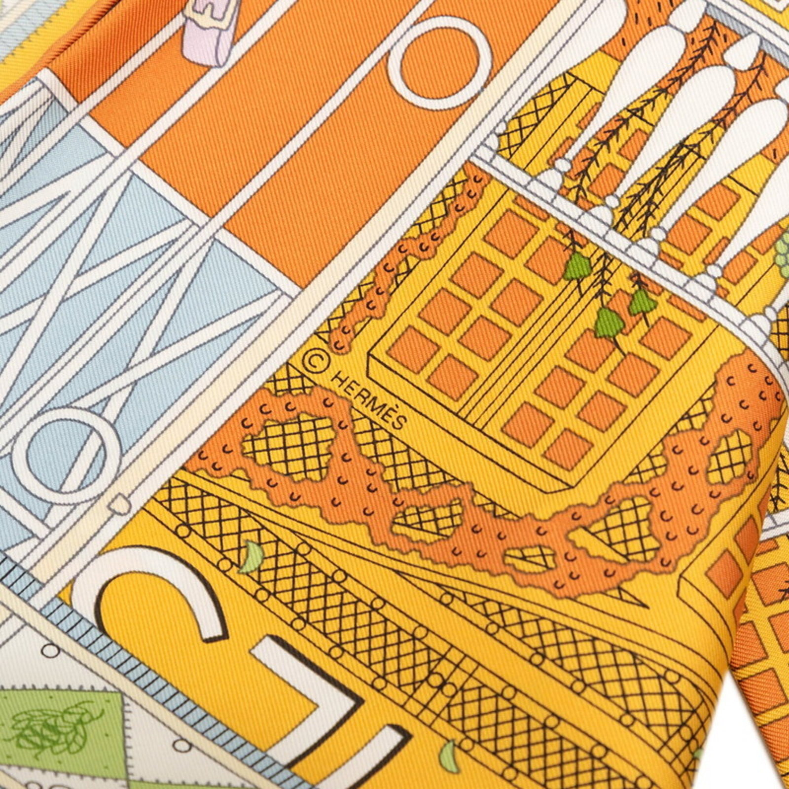 Hermes silk scarf - 5