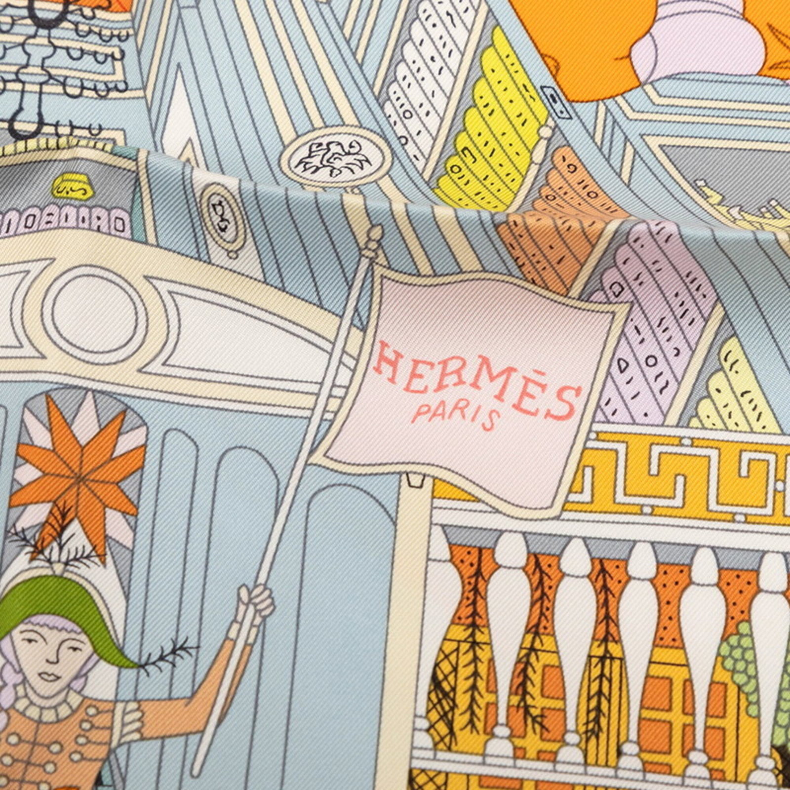 Hermes silk scarf - 6