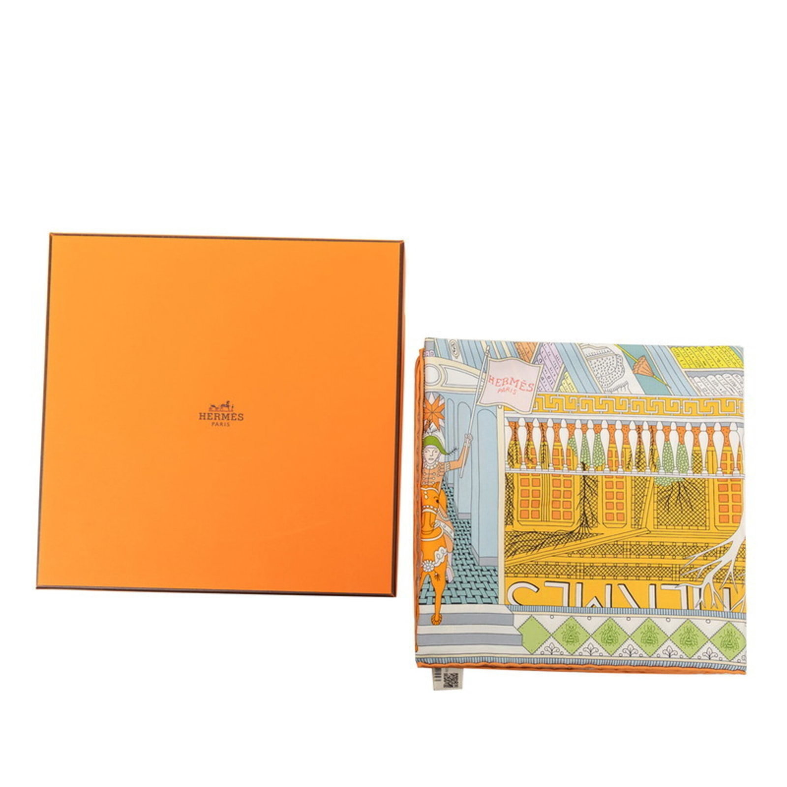 Hermes silk scarf - 9