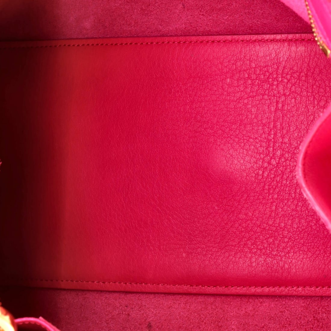 Saint Laurent Monogram Cabas Leather - 5