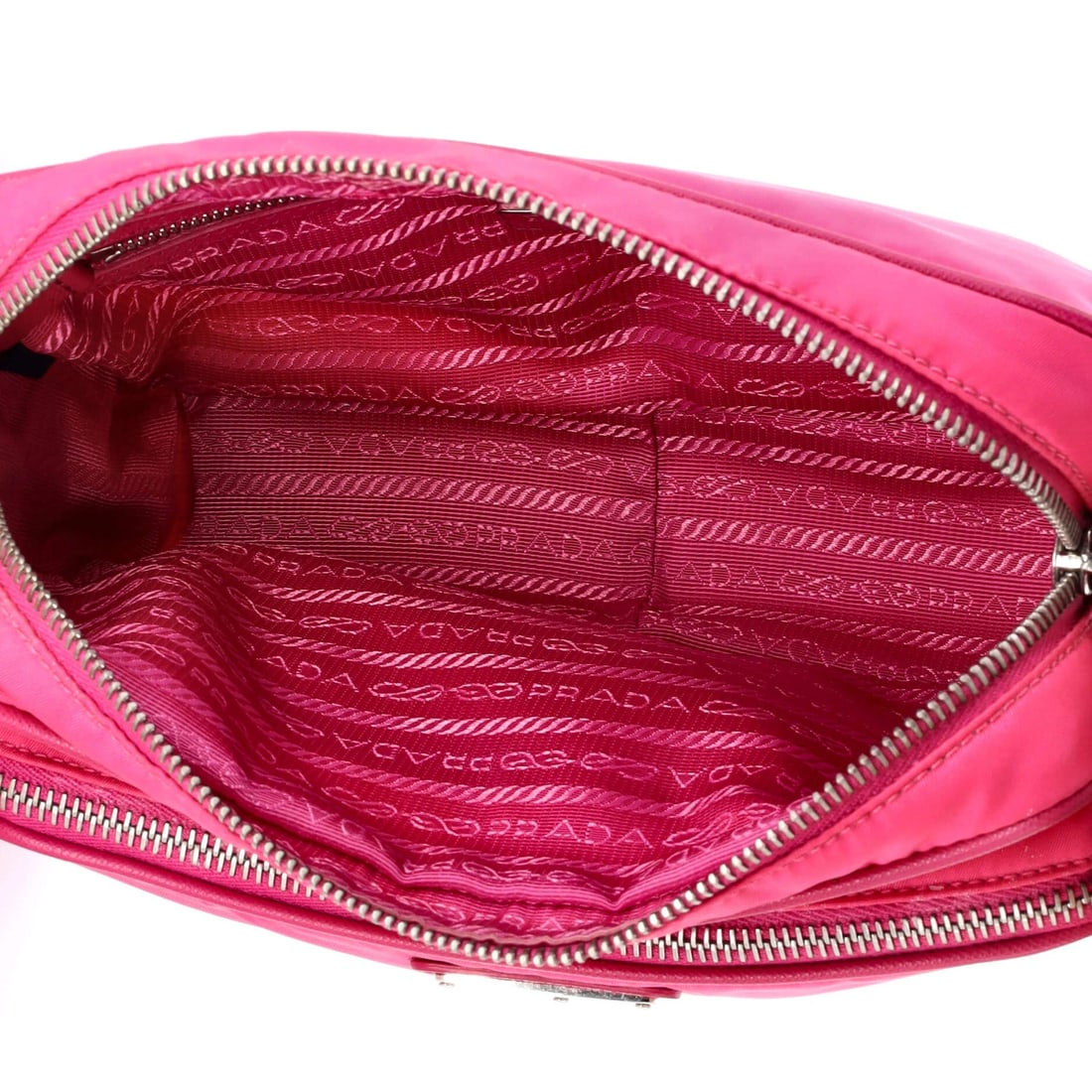 Front Pocket Medium Tessuto Camera Bag Prada - 5