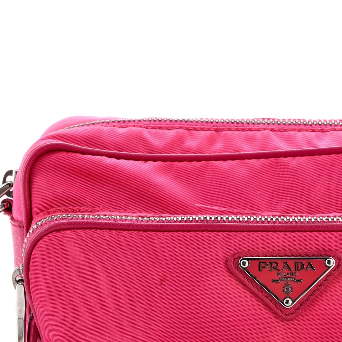 Front Pocket Medium Tessuto Camera Bag Prada - 6