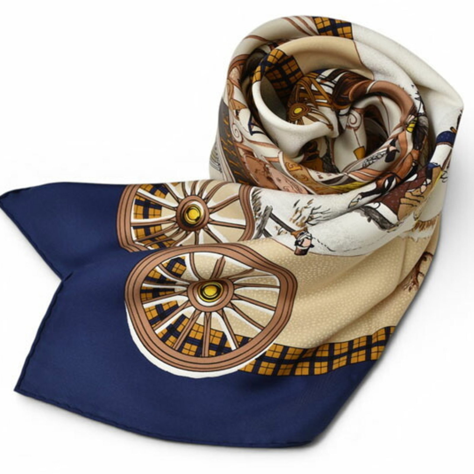 Hermes silk scarf - 10