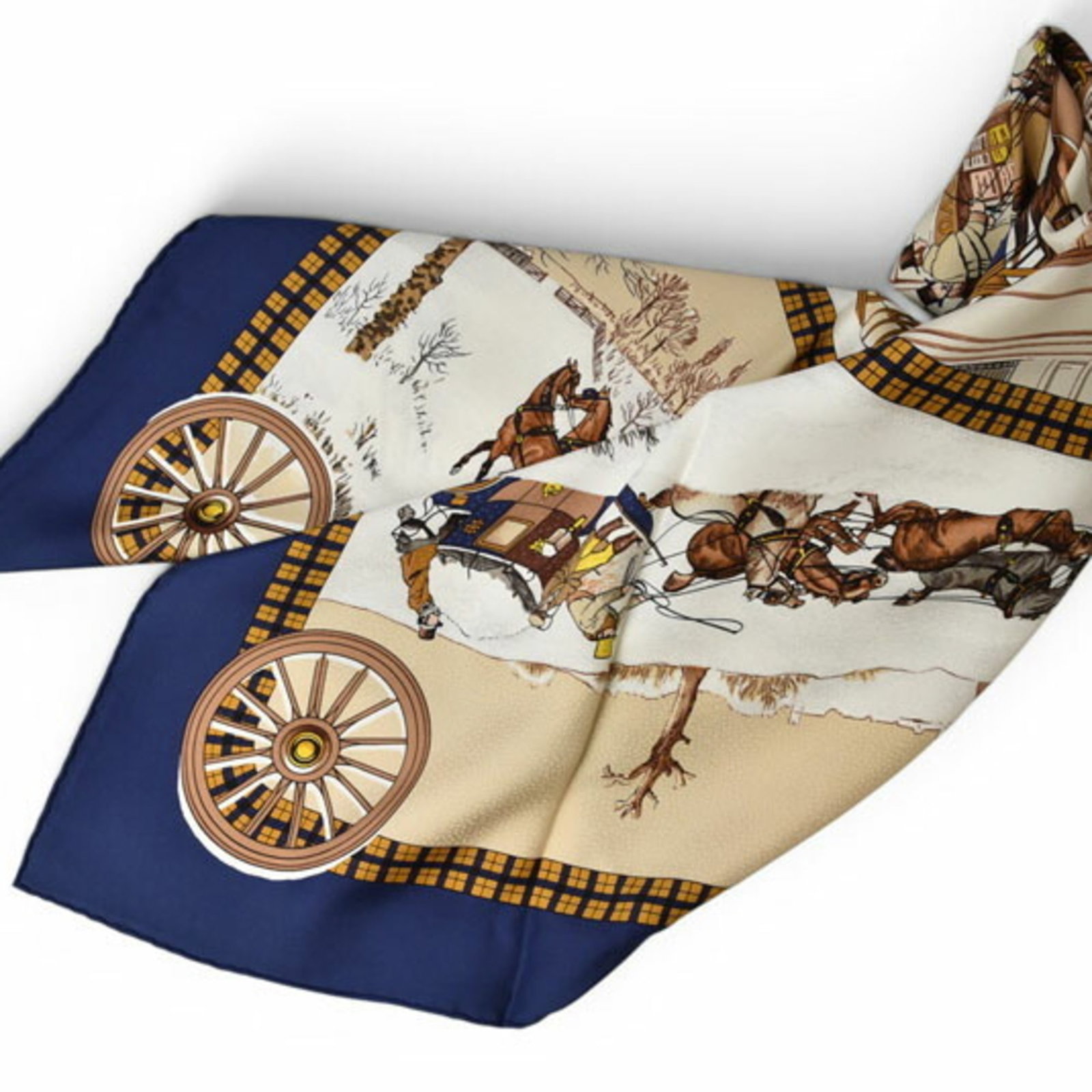 Hermes silk scarf - 3