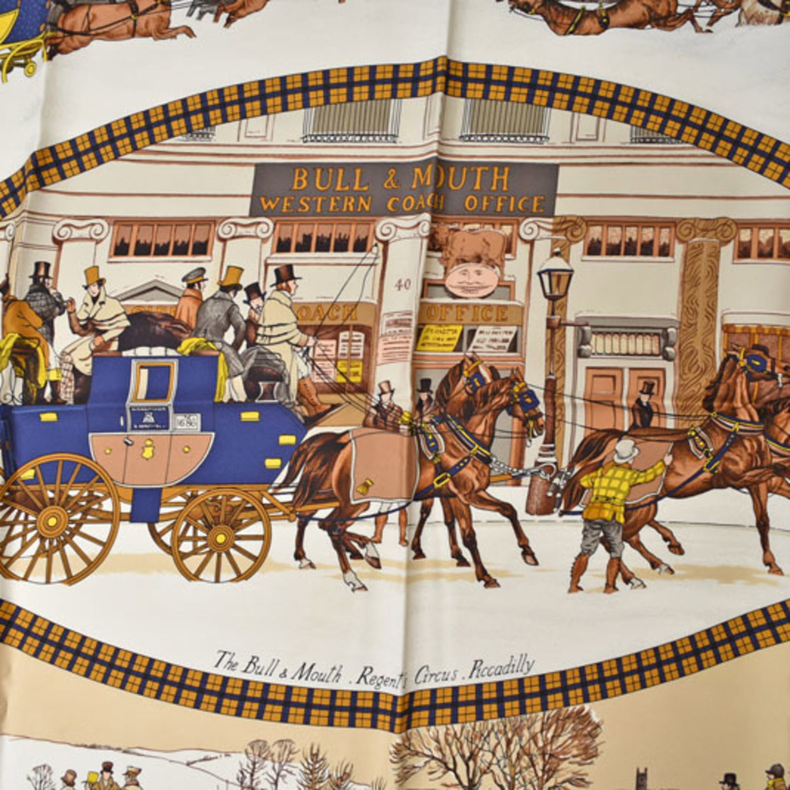 Hermes silk scarf - 4