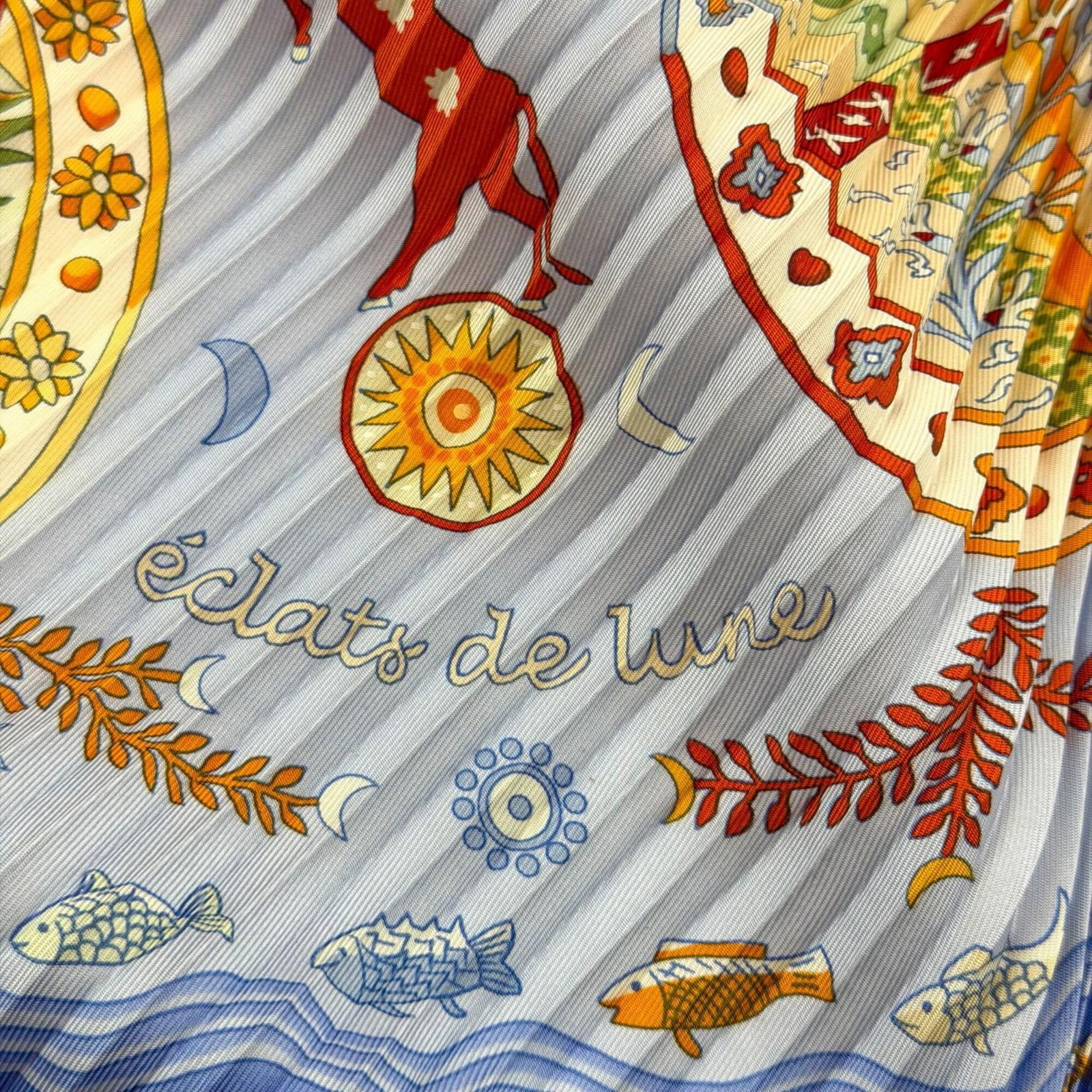 Hermes silk scarf - 7