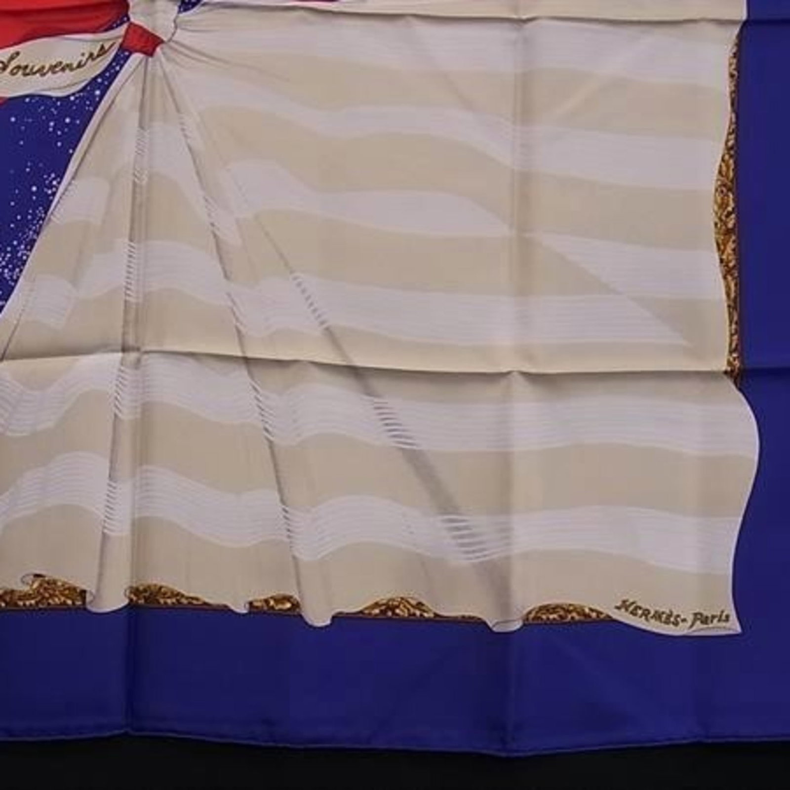 Silk Hermes Scarf - 3