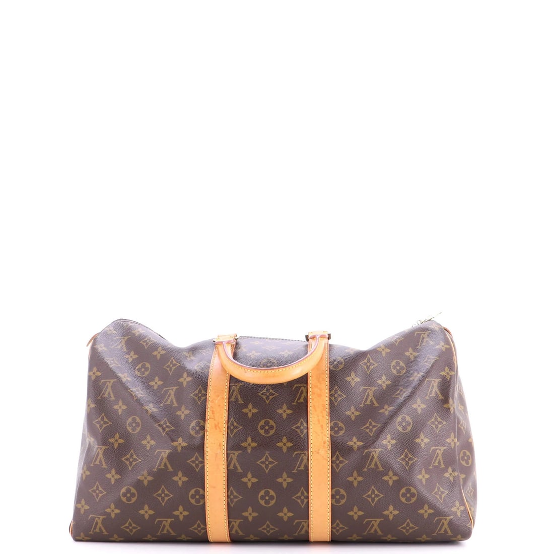 Canvas Monogram Louis Vuitton Keepall Bag - 3