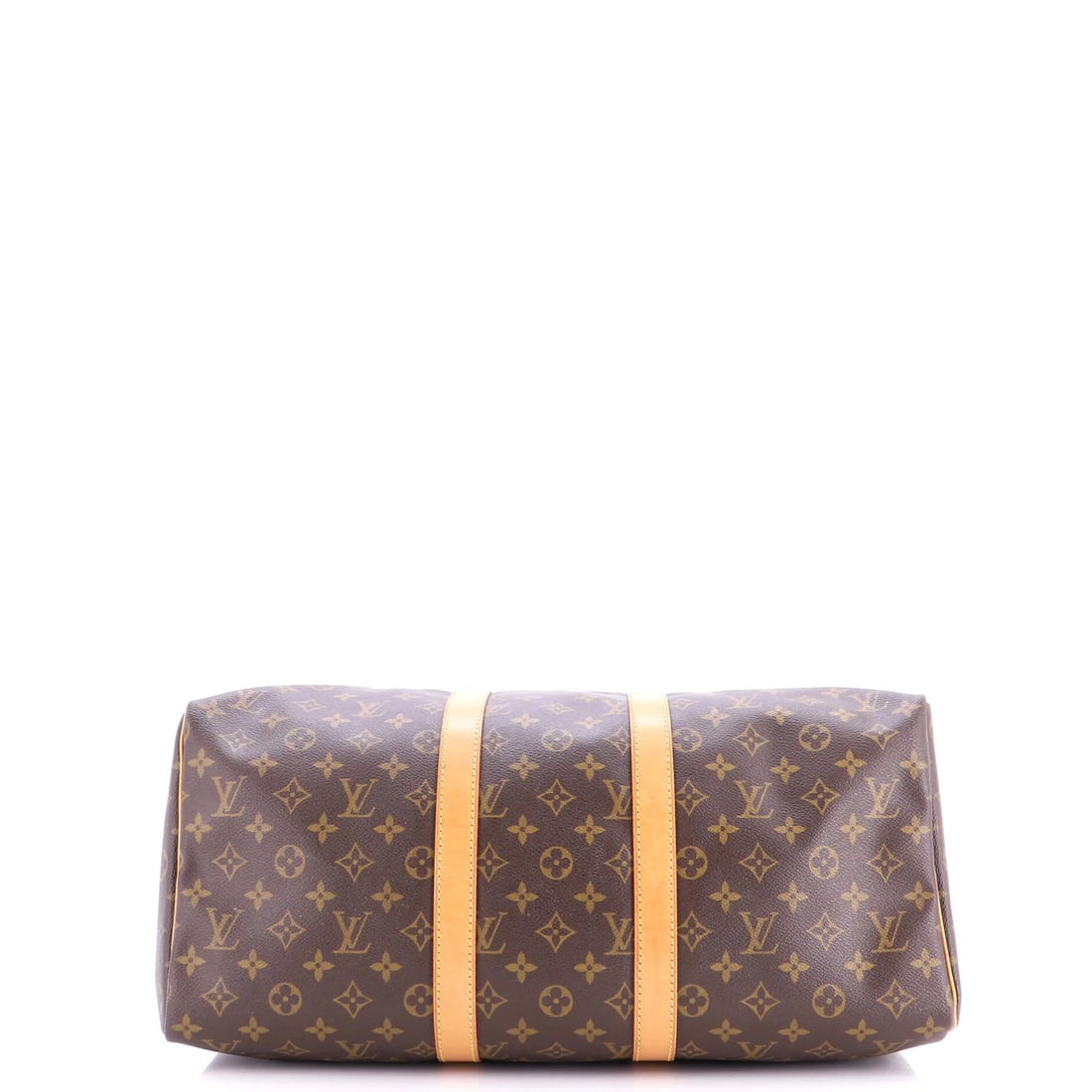 Canvas Monogram Louis Vuitton Keepall Bag - 4