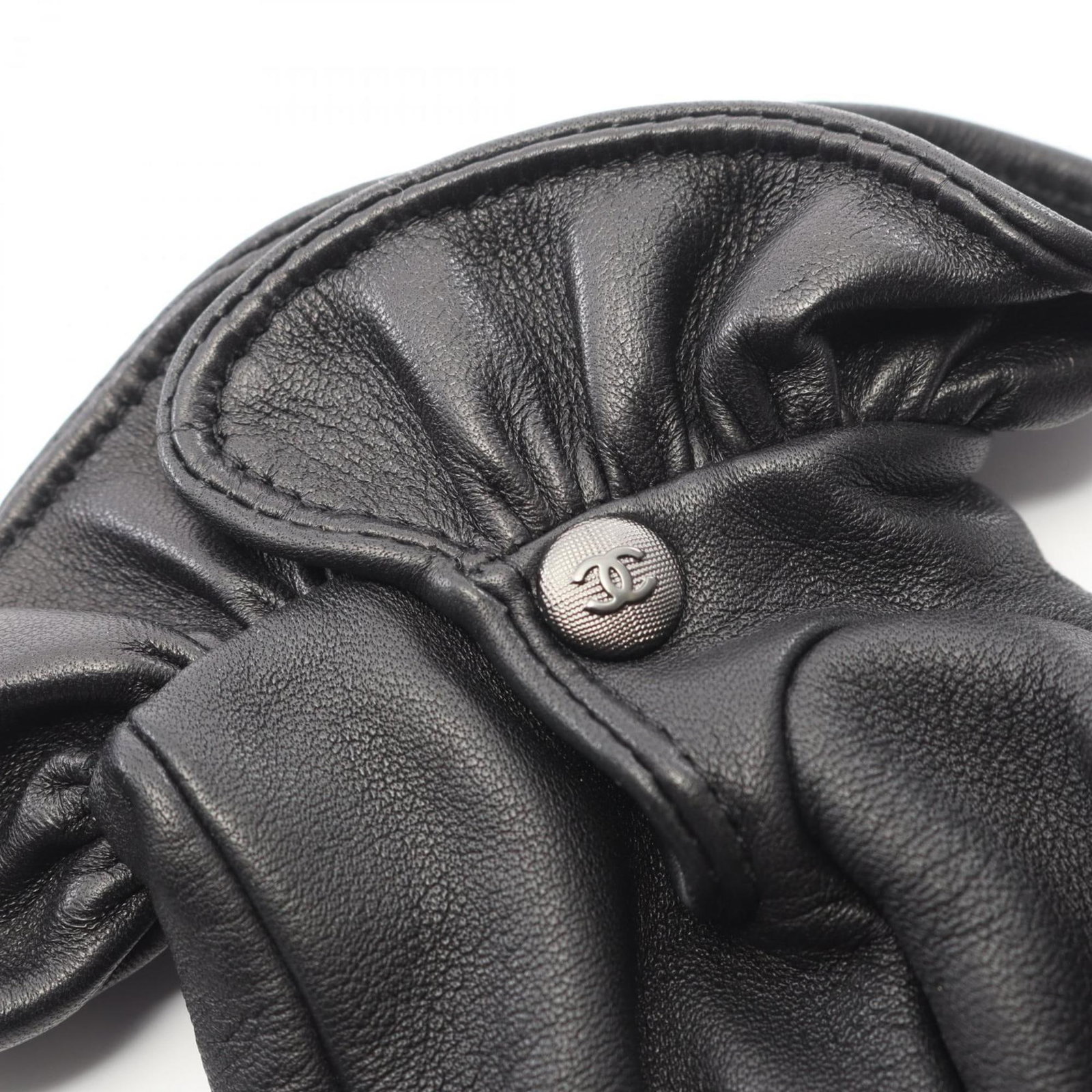 Chanel leather gloves - 4
