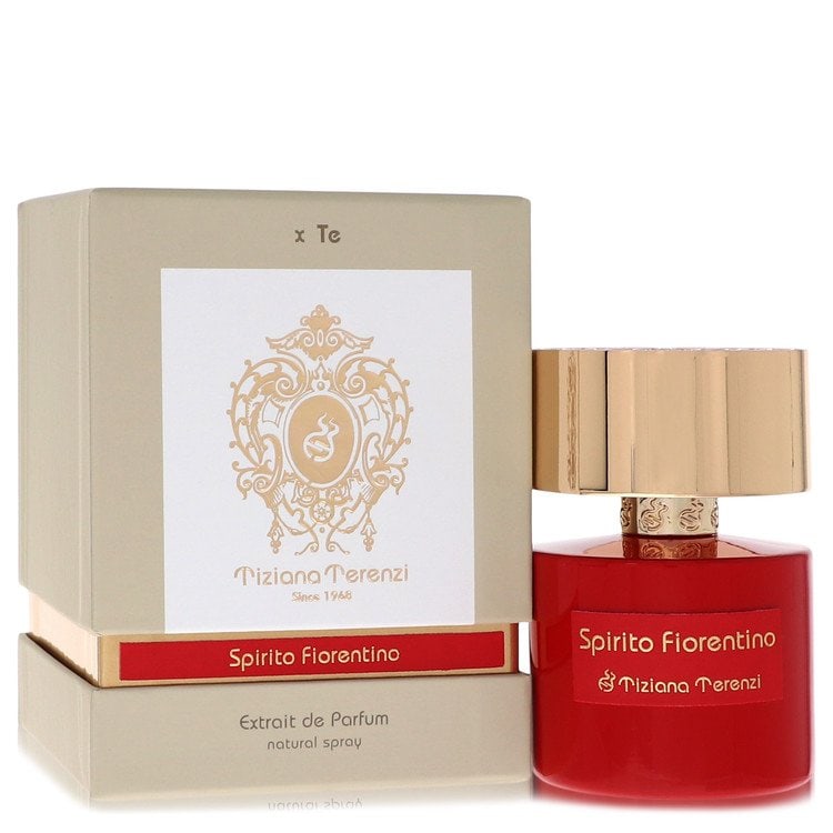 Tiziana Terenzi Spirito Fiorentino by Tiziana Terenzi Extrait De Parfum Spray 3.38 oz: Tiziana Terenzi Spirito Fiorentino by Tiziana Terenzi Extrait De Parfum Spray 3.38 oz Spirito Fiorentino by Tiziana Terenzi Extrait De Parfum Spray is an alluring scent that transports you to the