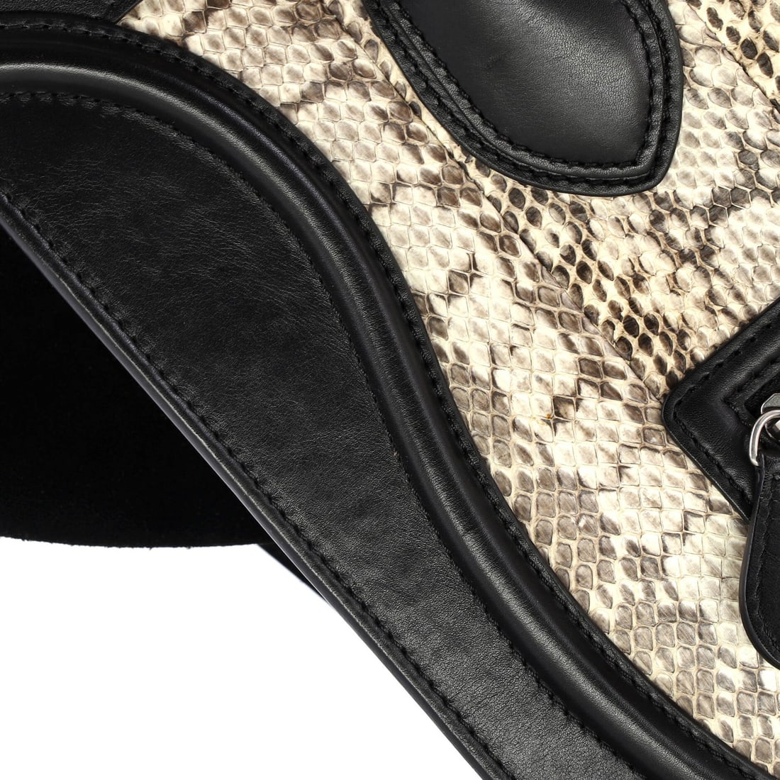 Celine mini bag python leather luggage - 7