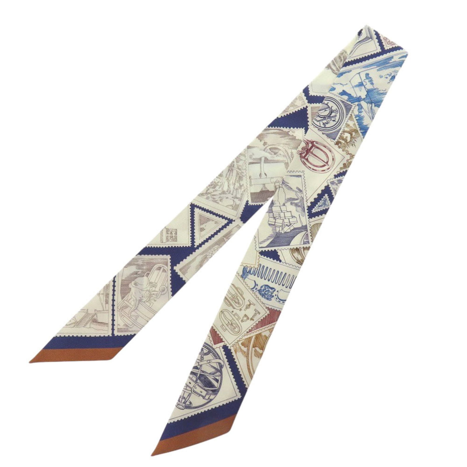 Silk Hermes Scarf - 2