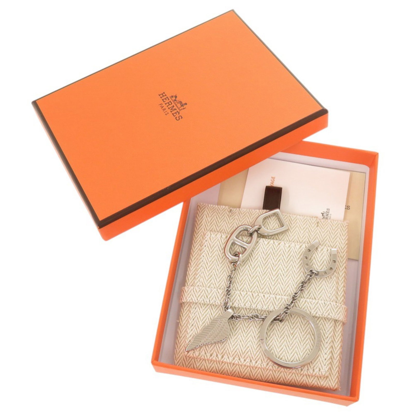 Hermes Keyring Metal - 2