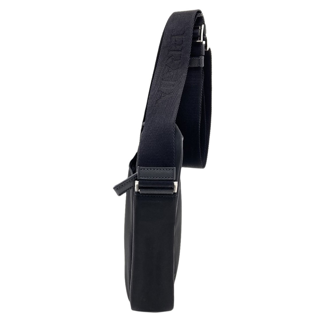 Nylon Shoulder Bag Prada Logo - 3