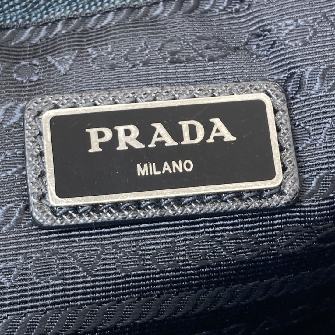 Nylon Shoulder Bag Prada Logo - 6