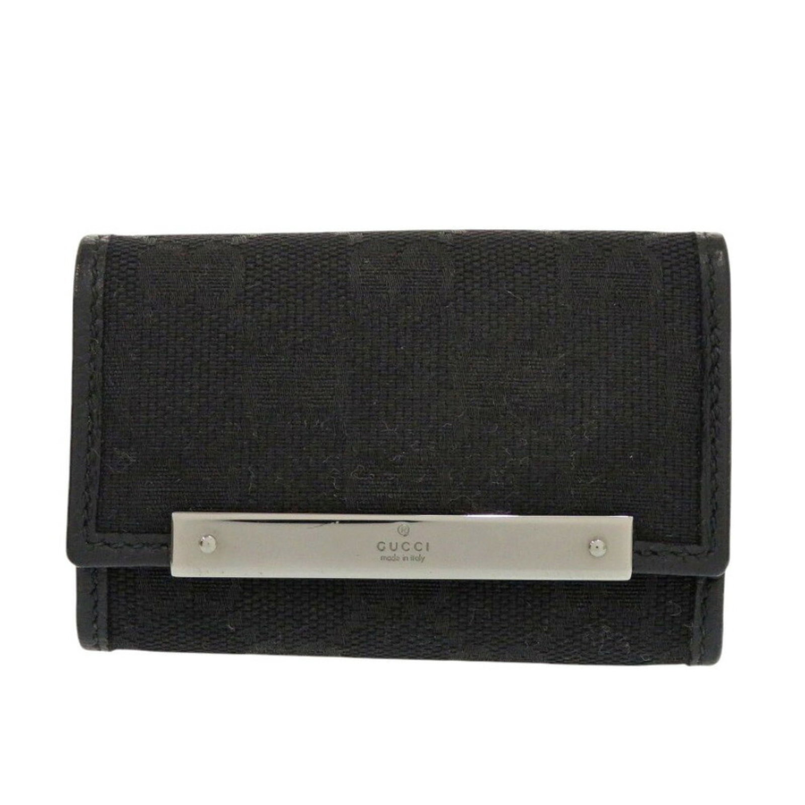 Keycase Gucci Canvas Leather - 2