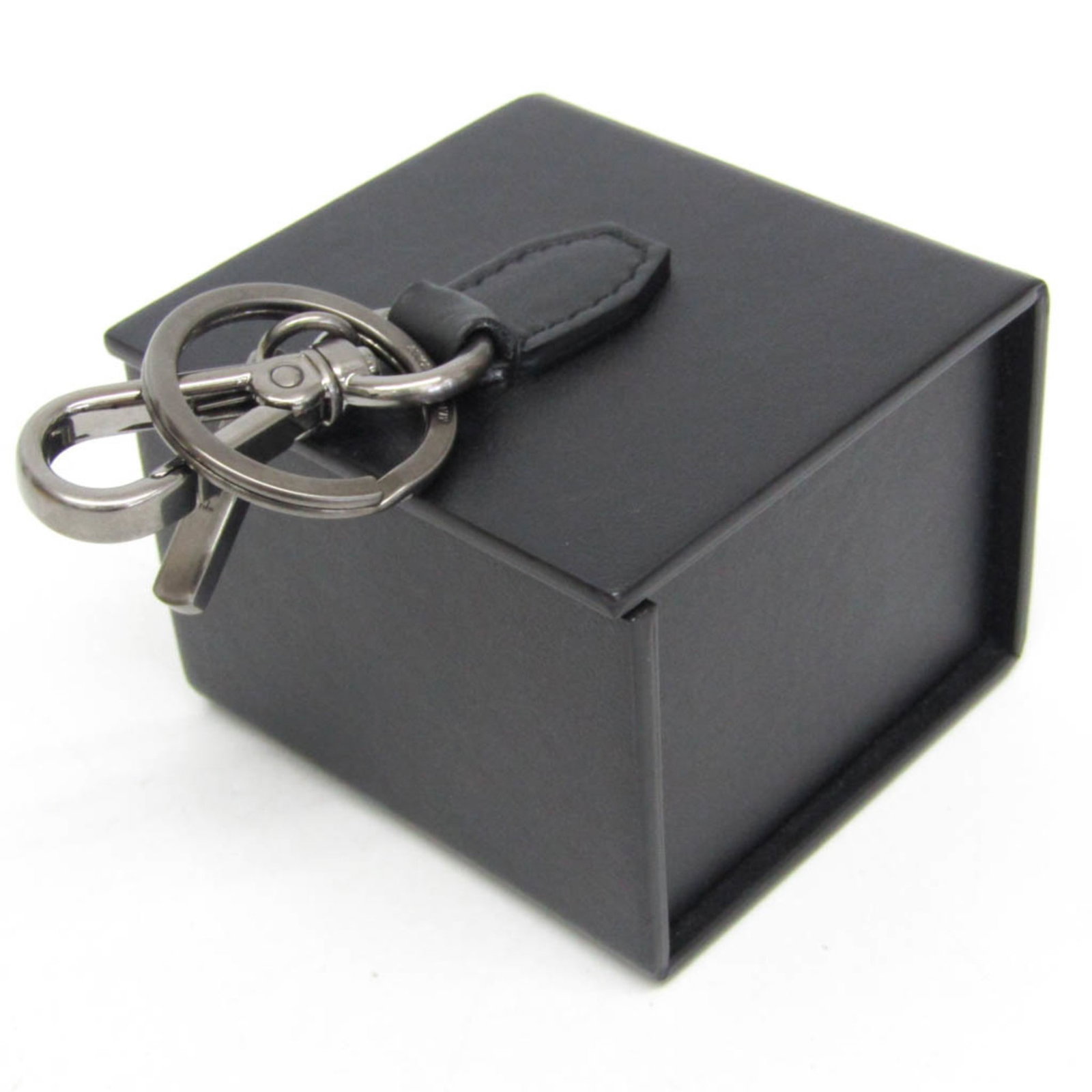 Fendi leather keyring - 5