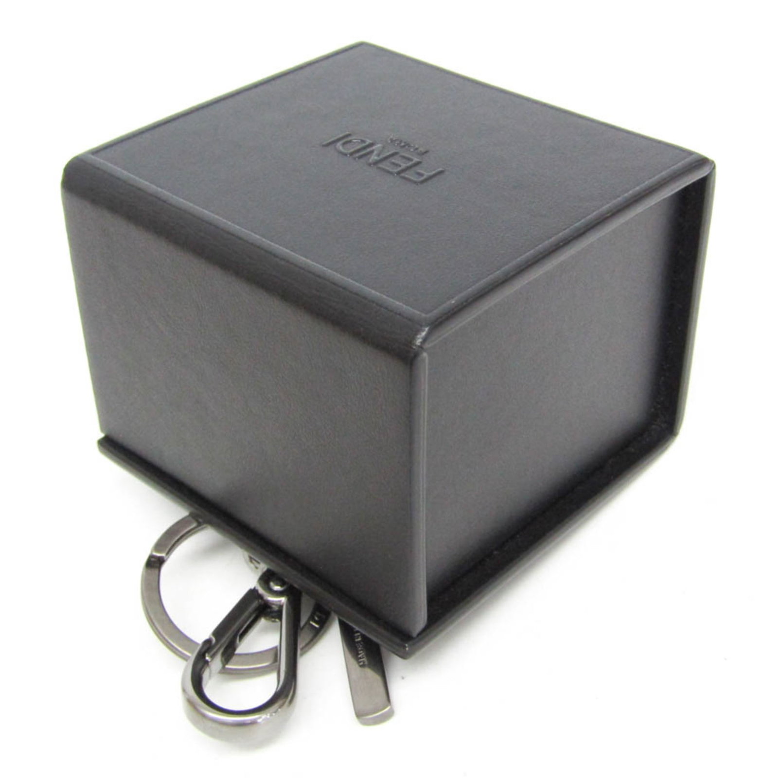 Fendi leather keyring - 7