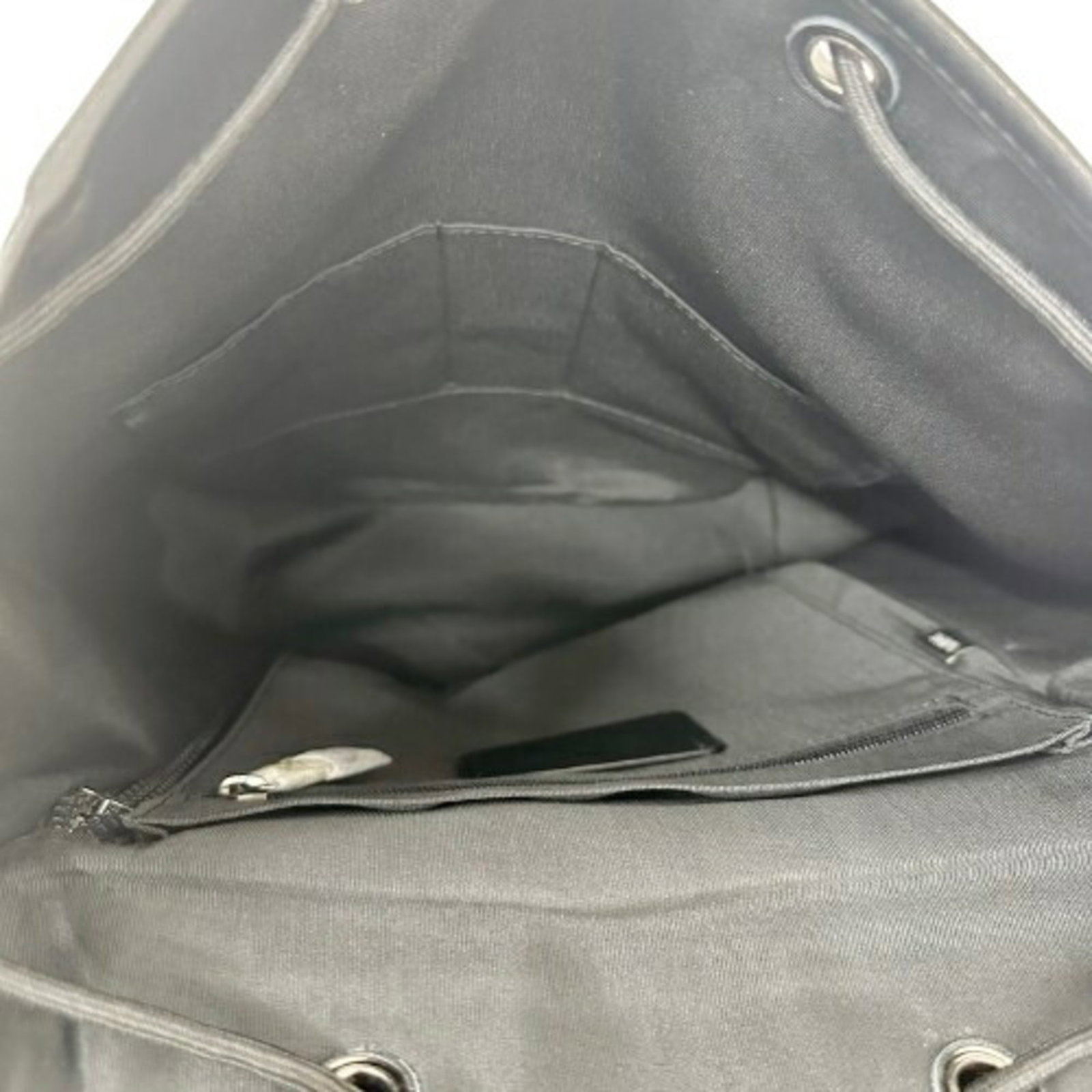 Leather Canvas Coach Backpack - 7