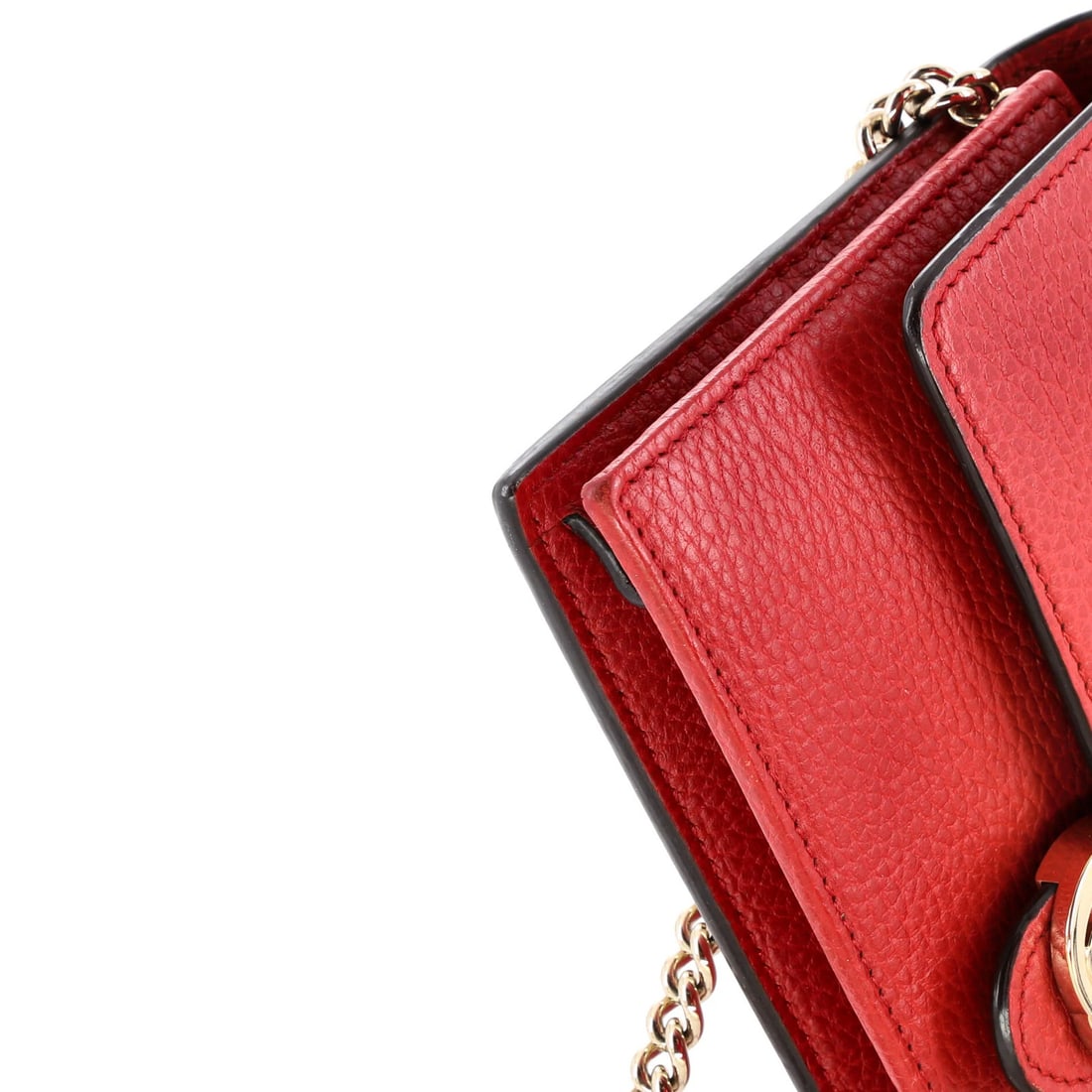 Chain Leather Wallet Interlocking Gucci - 7