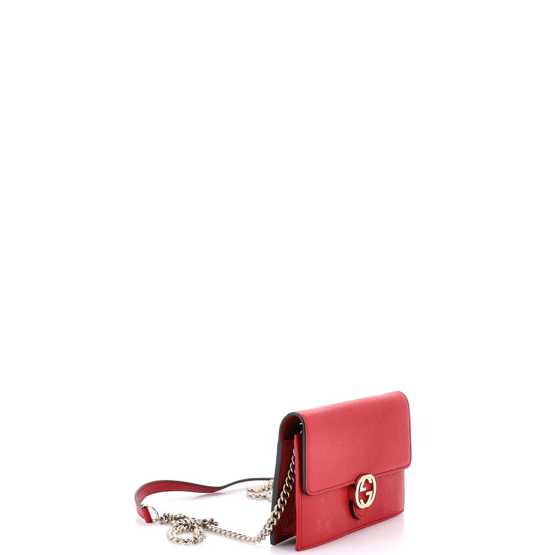 Chain Leather Wallet Interlocking Gucci - 2