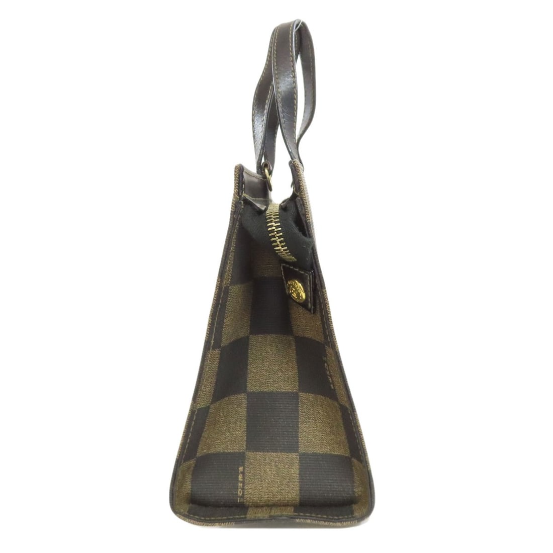 Fendi Checkered Pattern 2Way Handbag Pvc - 3