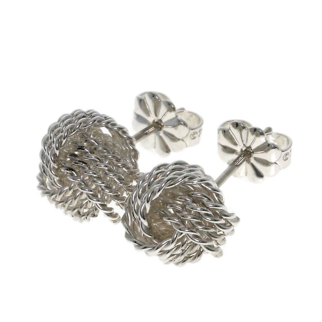 Tiffany&Co. Somerset Mesh Ball Earring Silver (1 of 4)