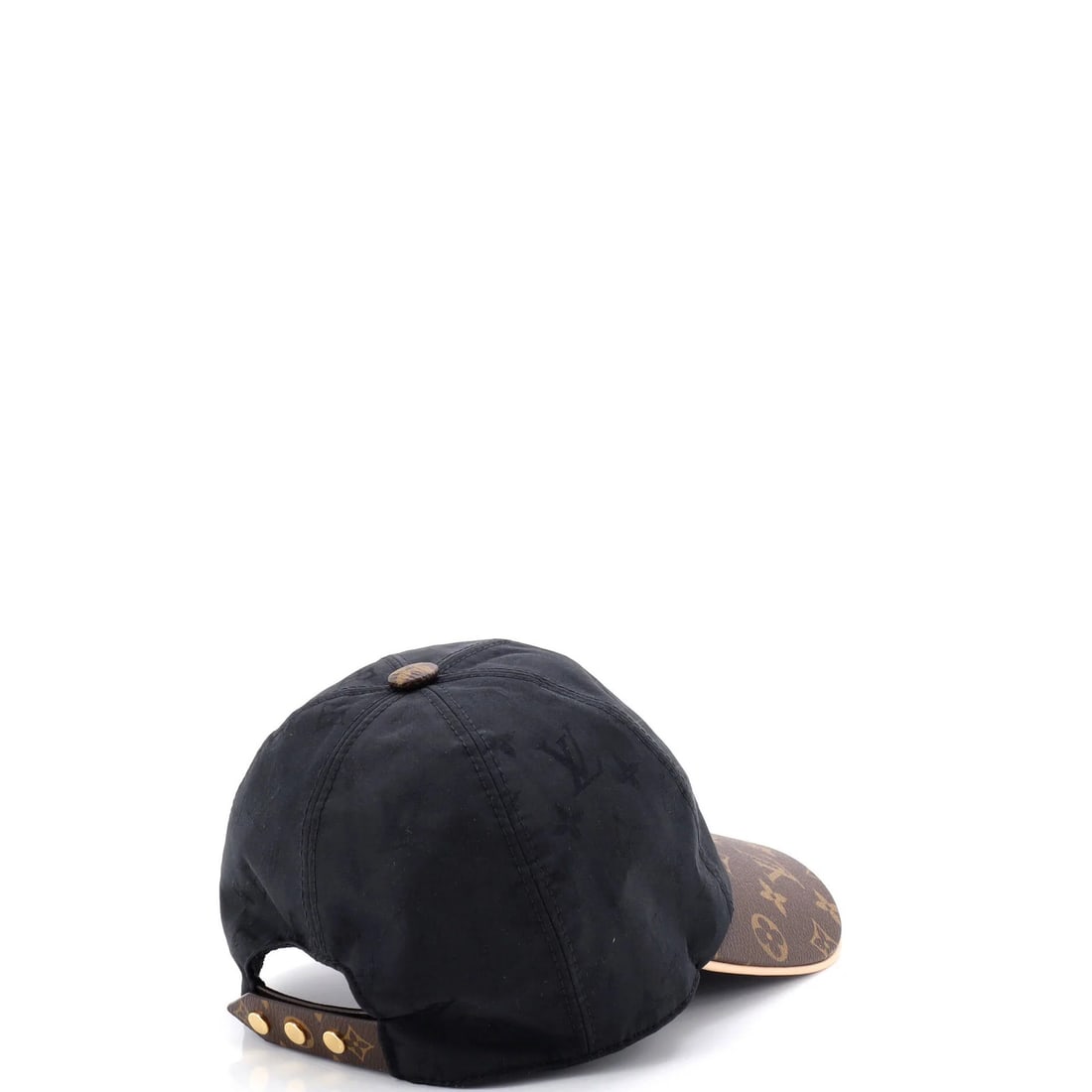 Cap baseball monogram silk polyester Vuitton Louis ou pas cap - 2