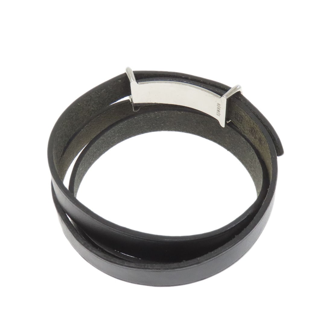 Hermes Api 2 Silverhardware Bracelet Leather - 2