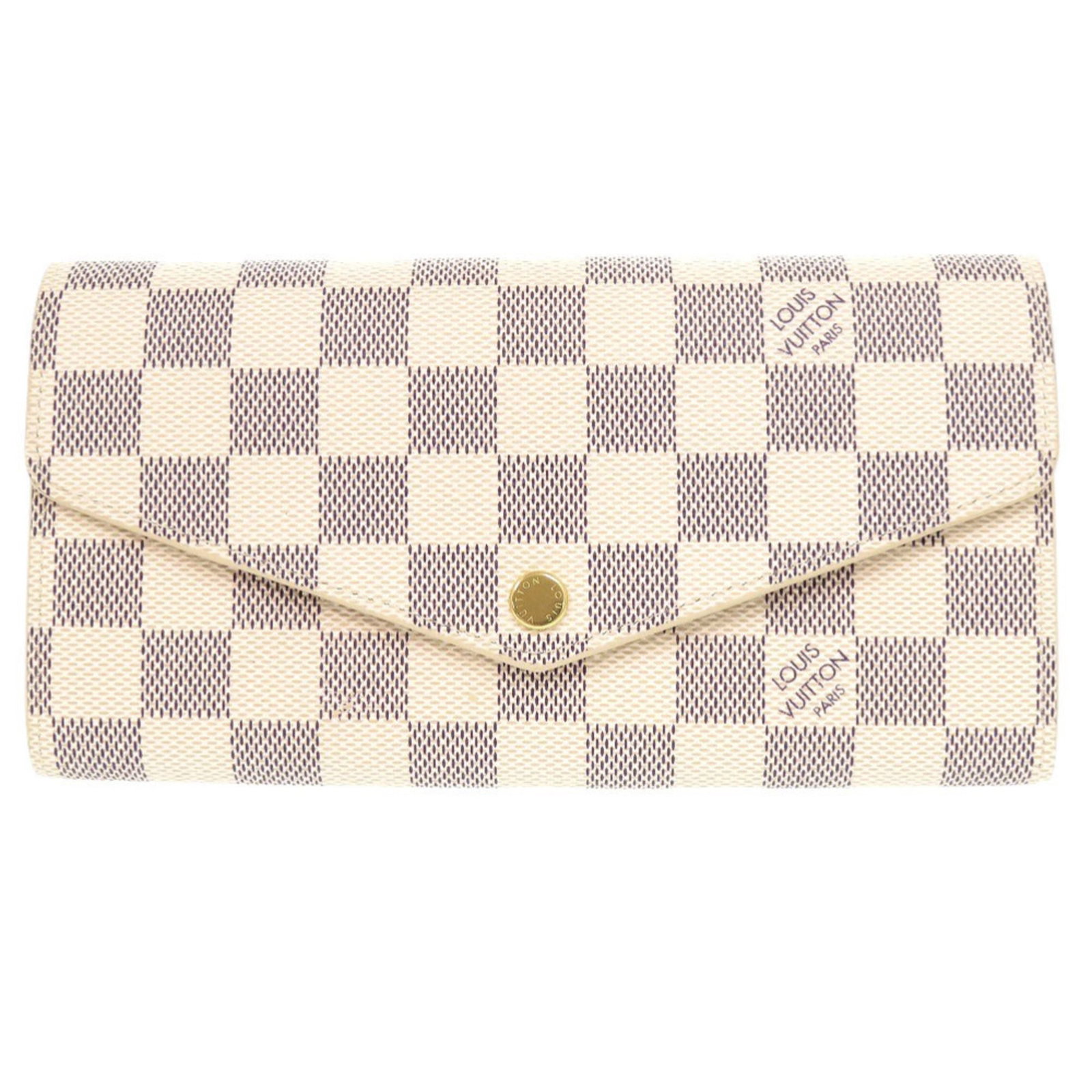 Louis Vuitton Long Wallet (Bi-Fold) Damier Azur (1 of 10)