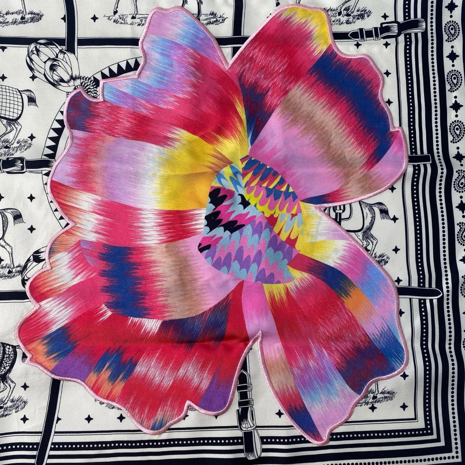 Hermes silk scarf - 3