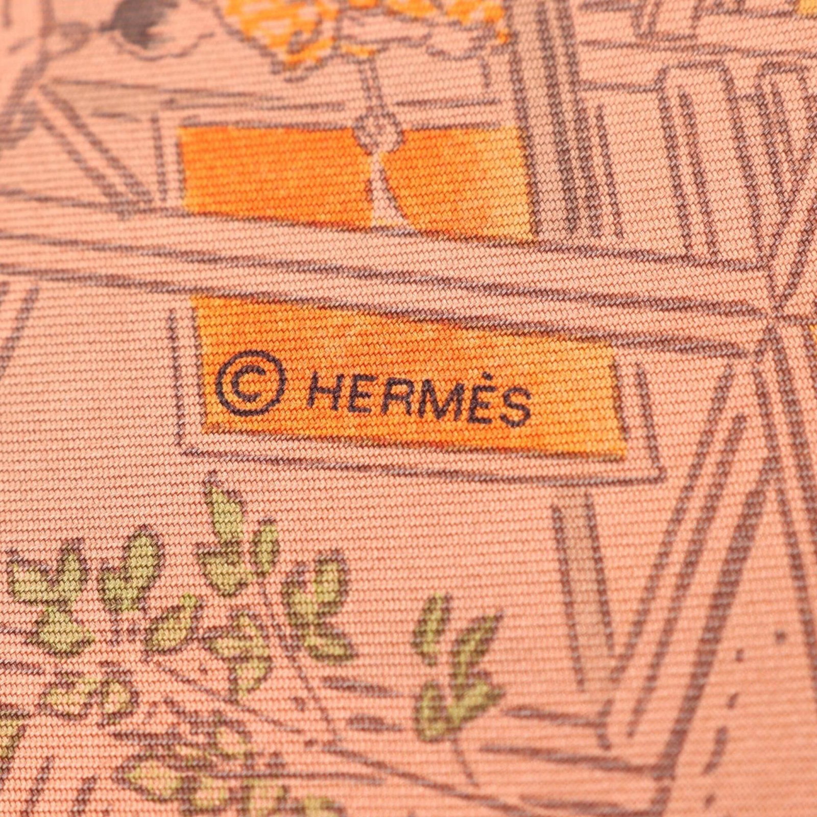 Hermes silk scarf - 2