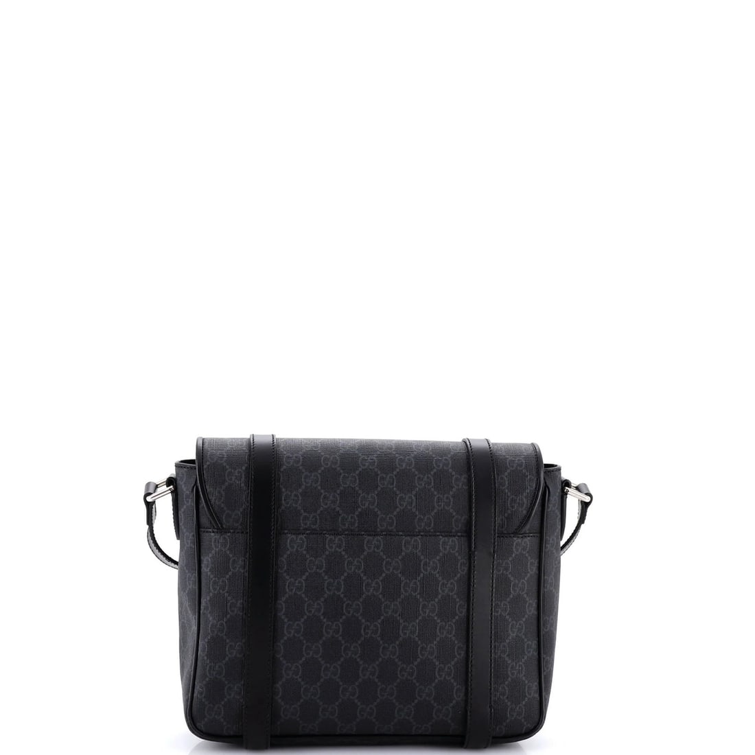 Patch Messenger Bag Coated Canvas Leather GG Medium Gucci Interlocking - 3
