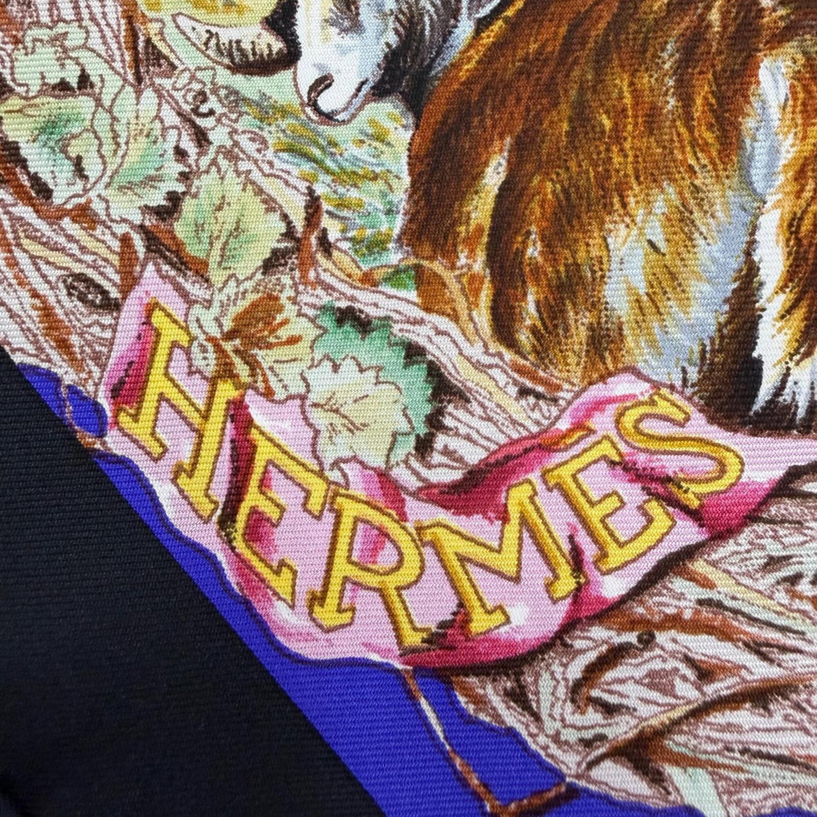 Hermes silk scarf - 8