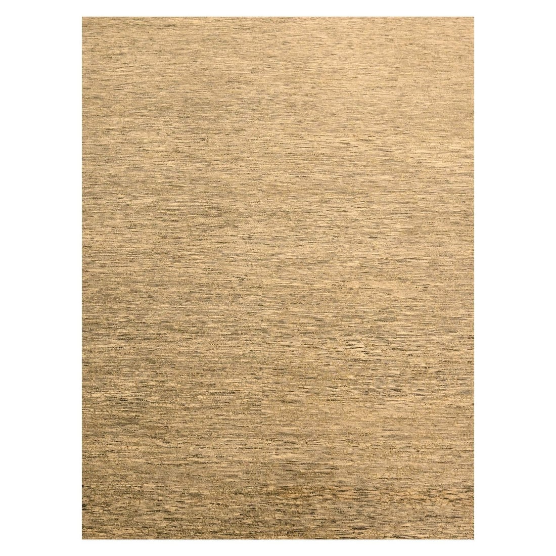 8'10"x11'10" Brown Plain Design Undyed Natural Wool Hand Knotted Rug: 8'10"x11'10" Brown Plain Design Undyed Natural Wool Hand Knotted Rug The 8'10"x11'10" Brown Plain Design Undyed Natural Wool Hand Knotted Rug boasts a stunning solid brown field with no border, showca