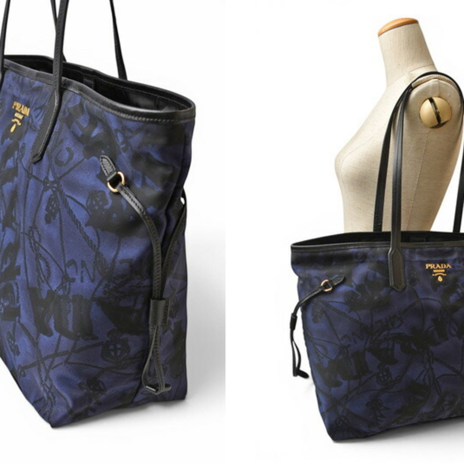Bag tote nylon Prada - 5
