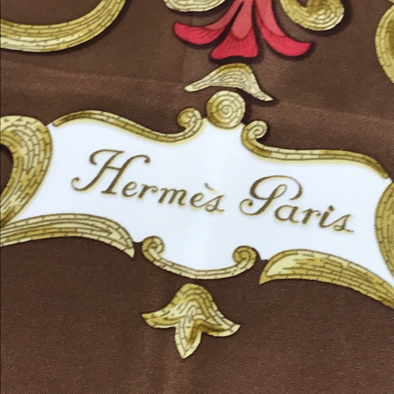 Hermes silk scarf - 3