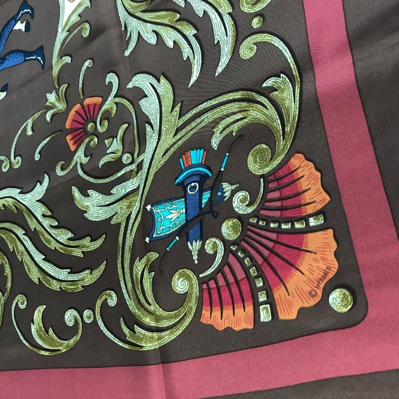 Hermes silk scarf - 5