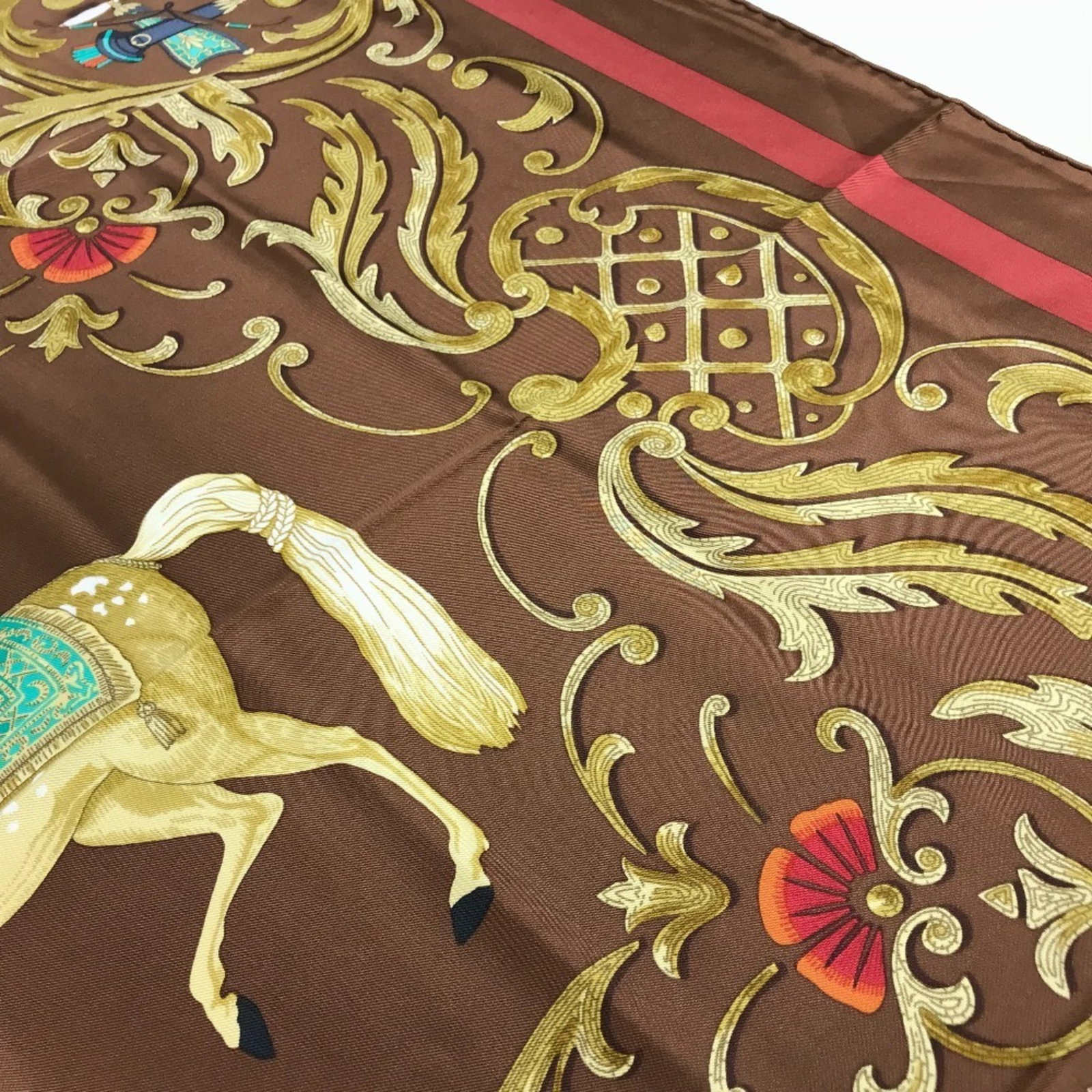 Hermes silk scarf - 9