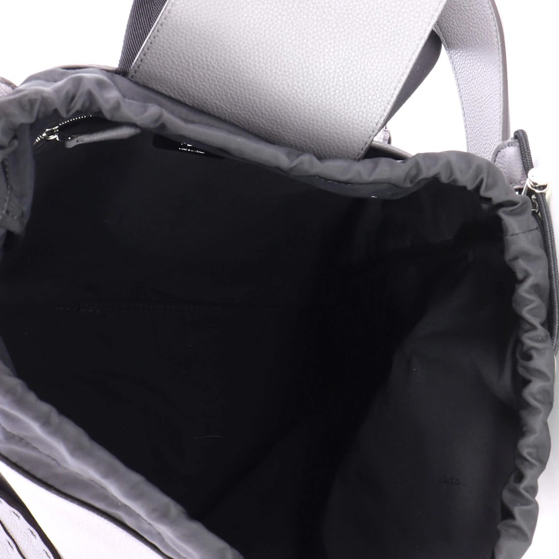Fendi strike leather large backpack - 5