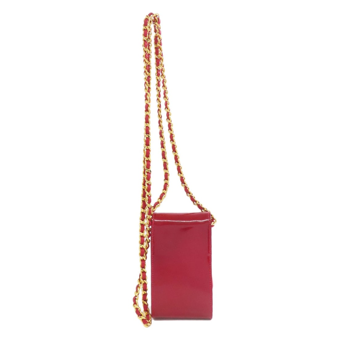 Chanel Coco Mark Chainshoulder Accessory Pouch Enamel - 2